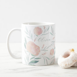 Caneca De Café presente de dia de as mães de pedonia bonito