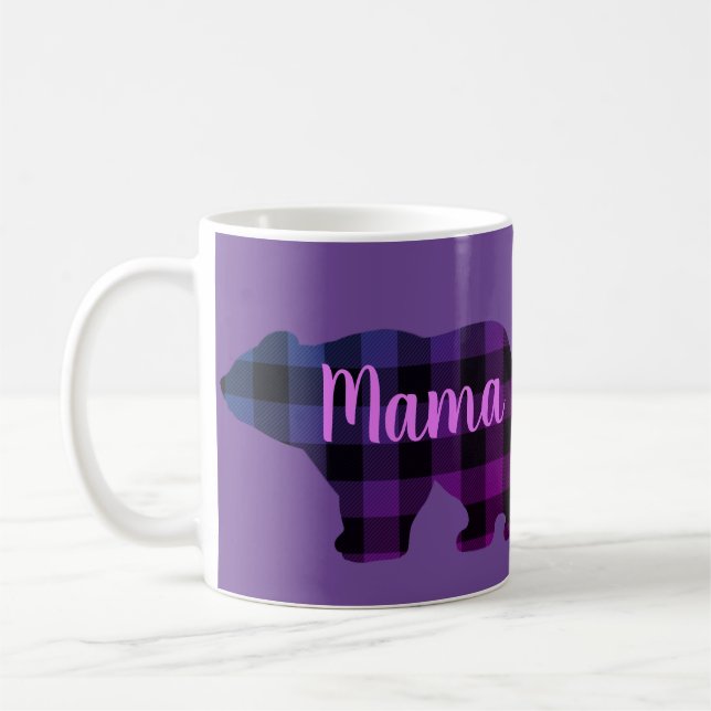 Caneca De Café presente de dia de as mães design de urso bonito (Esquerda)