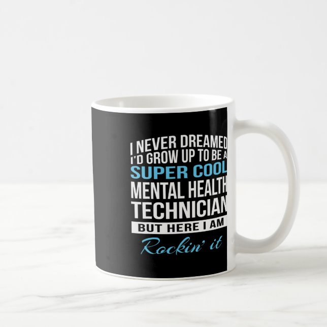 Caneca De Café Presente de diversão do Técnico de Saúde (Direita)