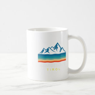 Caneca De Café Presente de Esqui e Snowboard Tyrol Skiing Axamer