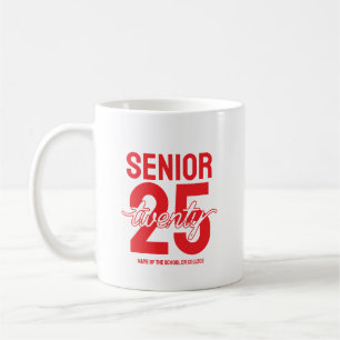 Caneca De Café Presente de formatura para veterano de 25 anos