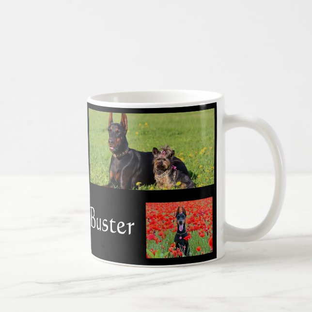 Caneca De Café Presente de foto de animal de estimação Personaliz (Direita)