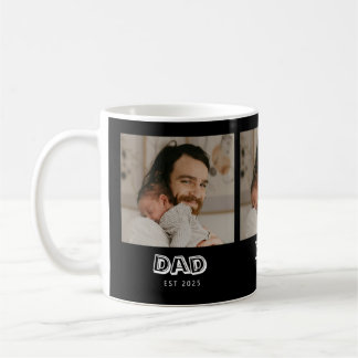 Caneca De Café Presente de Foto do Papai Presente de Pai Recém-Ch