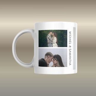 Caneca De Café Presente de Foto Personalizado para Casais