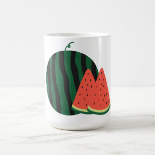 Caneca De Café Presente de Fruta de Melancia Fresca de Verão