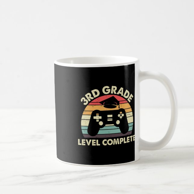 Caneca De Café Presente de Graduação Completa de Nível 3º para Ga (Direita)
