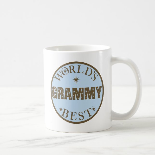 Caneca De Café Presente de Grammy dos mundos o melhor (Direita)
