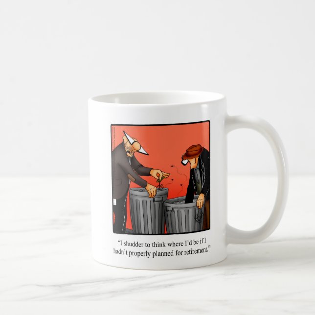 Caneca De Café Presente de Humor Mug na Reforma (Direita)