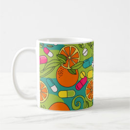 Caneca De Café Presente de Ideia para Farmacêutico de Bem-Estar