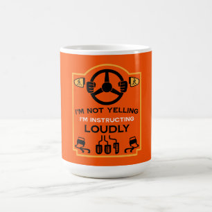 Caneca De Café Presente de instrutor engraçado