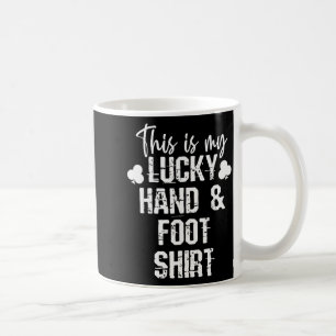 Caneca De Café Presente de jogador de jogo de cartas Hand And Foo