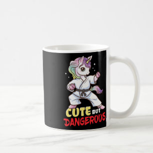 Caneca De Café Presente de Karate Taekwondo Unicórnio