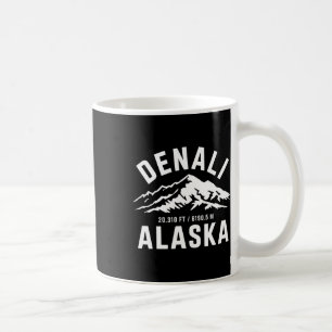 Caneca De Café Presente de Lembrança da Montanha Denali Alasca Ca
