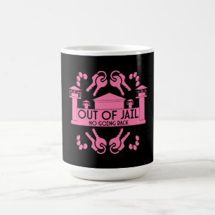 Caneca De Café Presente de libertação fora da prisão