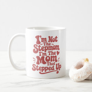 Caneca De Café Presente de Madrasta A Mãe Que Deu Um Passo à Fren