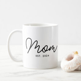 Caneca De Café Presente de Mãe Estabelecida Nova