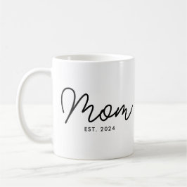 Caneca De Café Presente de Mãe Estabelecida Nova