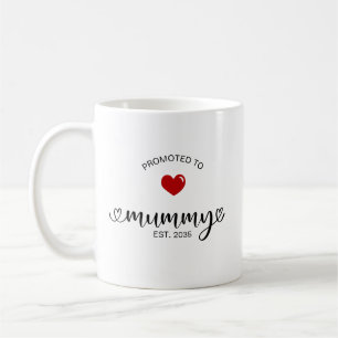 Caneca De Café Presente de Mamãe Recém- Promovida