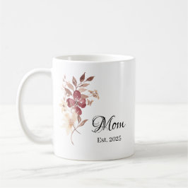 Caneca De Café Presente de Marco de Ano de Mãe – Novo Presente de