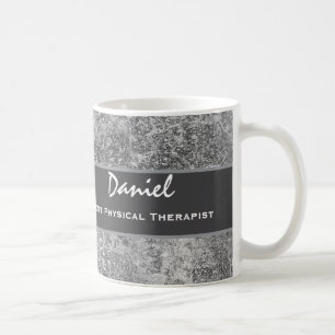 Caneca De Café Presente de mármore cinzento V2 do olhar do melhor