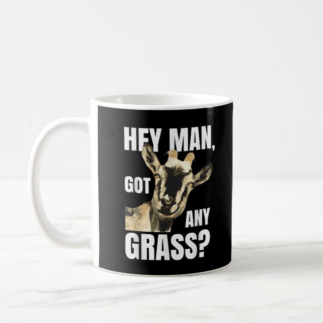 Caneca De Café Presente de Meme de Cabra Engraçada para Amantes d (Esquerda)