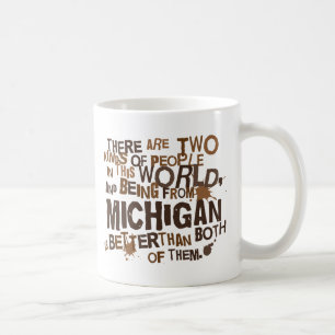 Caneca De Café Presente de Michigan