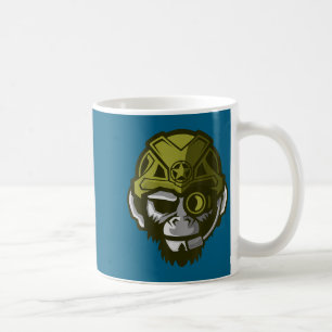 Caneca De Café Presente de motivação para musculação de gorila de