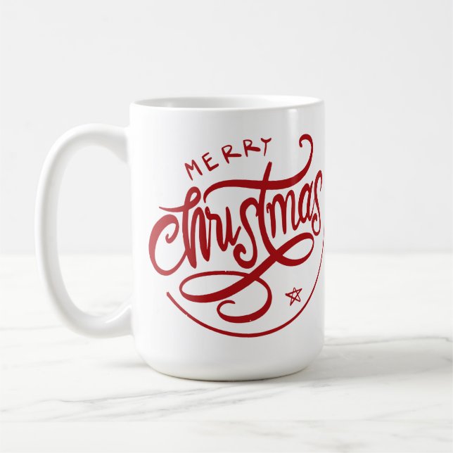 Caneca De Café Presente de Natal (Esquerda)