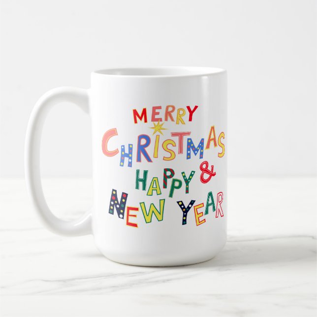 Caneca De Café Presente de Natal (Esquerda)