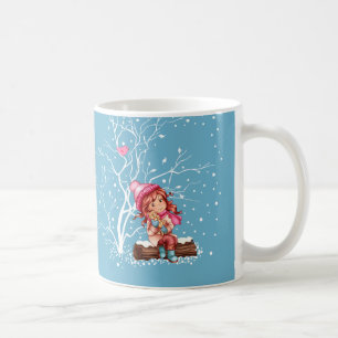 Caneca De Café Presente de Natal divertido em nome de criança per