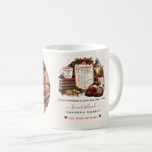 Caneca De Café Presente de Natal e Ano Novo Personalizado para a