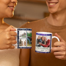 Presente de Natal Família Foto Estrelas Noturnas 6