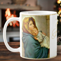 Presente de Natal Religioso Madonna e Criança Cató
