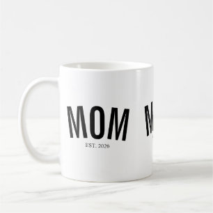 Caneca De Café Presente de Nova Mãe Estabelecida