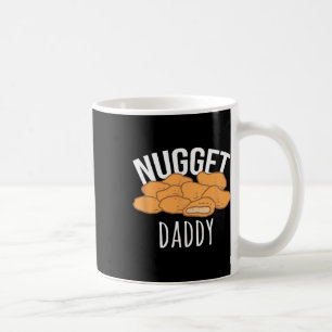 Caneca De Café Presente de Nugget de Frango Nugget Daddy Comida