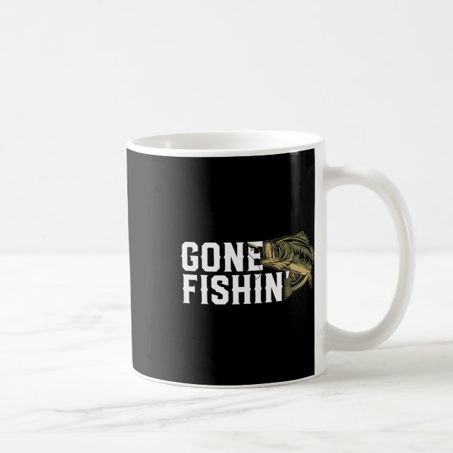 Caneca De Café Presente De Pesca Fi Para A Fi Engraçado Com Pesca (Direita)