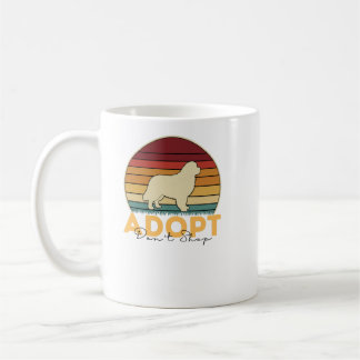 Caneca De Café Presente de Pet de Emergência - Adotar Não Comprar