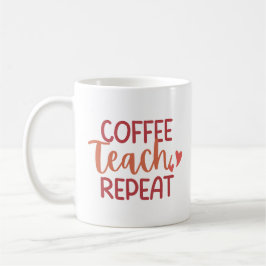 Caneca De Café Presente de professor divertido e identificável 'C