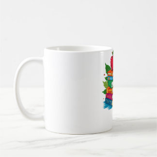 Caneca De Café Presente de Professor | Ensinar é um Trabalho de C