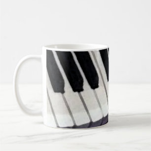 Caneca De Café Presente de Professora Piano