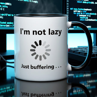 Caneca De Café Presente de Programador Engraçado | Citação Person