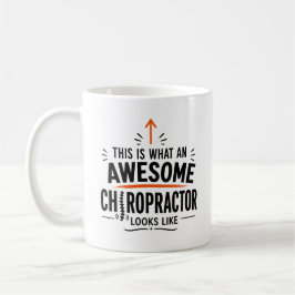 Caneca De Café Presente de Quiropraxista para Médico de Coluna