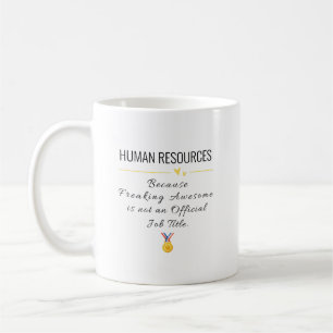 Caneca De Café Presente de Recursos Humanos - Mug de Cota de Recu