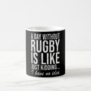 Caneca De Café Presente de Rugby Engraçado