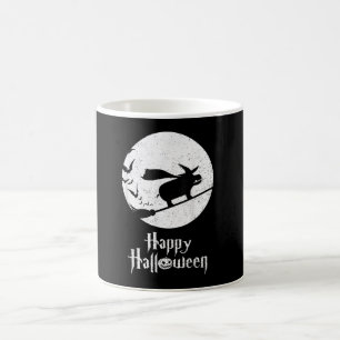 Caneca De Café Presente de Sobrecarga de Hippo da Bruxa de Dia de