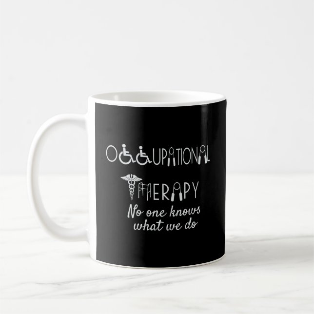 Caneca De Café Presente De Terapia Ocupacional Engraçado Para Hom (Esquerda)