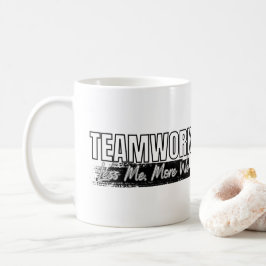 Caneca De Café Presente de Trabalho em Equipe Motivacional para F