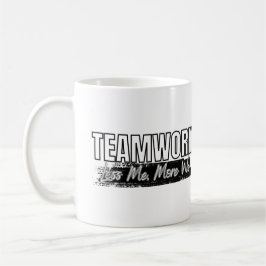 Caneca De Café Presente de Trabalho em Equipe Motivacional para F