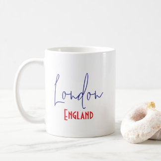 Caneca De Café Presente de Viagem Souvenir Londres, Inglaterra, R