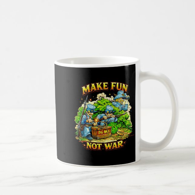 Caneca De Café Presente Divertido da Guerra Civil (Direita)